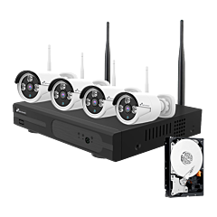 Nivian Nivian WiFi CCTV kit - NV-KIT830W-4CAM-1TB