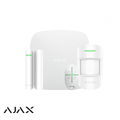 AJAX COMPLETE ALARMSYSTEM WITH GSM/LAN HUB STARTER SET INCLUSIVE INSTALLATION WHITE