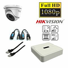 Hikvision surveillance turbo set 2mp UTP transmission