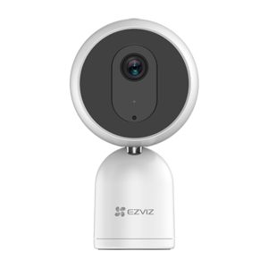 Ezviz simpele 'bureau camera' werkt op wifi, werkt ook op SD kaart, geschikt voor binnenshuis