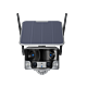 4G simkaart beveiligingscamera brede kijkhoek 180 graden met zonnepaneel