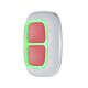 white DoubleButton from ajax with 2 buttons, supports double alarm confirmation