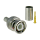 BNC crimp connector for RG59 cable