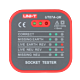 Uni-T Electrical socket tester UK - UT07A-UK