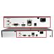 Hikvision NVR 8 channels, 4mp, 60mbps bandwidth, supports 1hdd