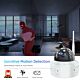 Wireless 8x vandal-resistant dome camera system with screen