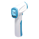 Handheld IR thermometer with high temperature sound notification
