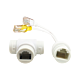 PoE combiner en splitter twee PoE camera's over één kabel combiner